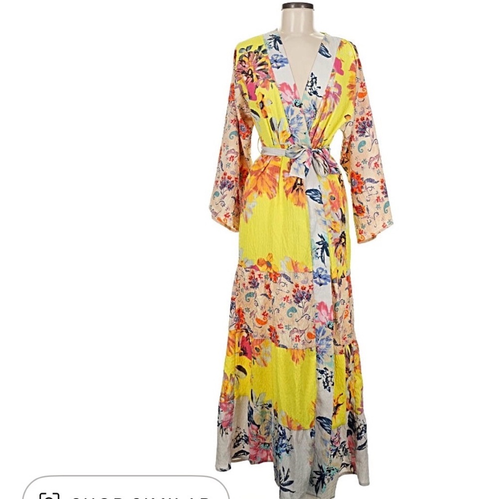 Anthropologie Multicolor Robe NWOT